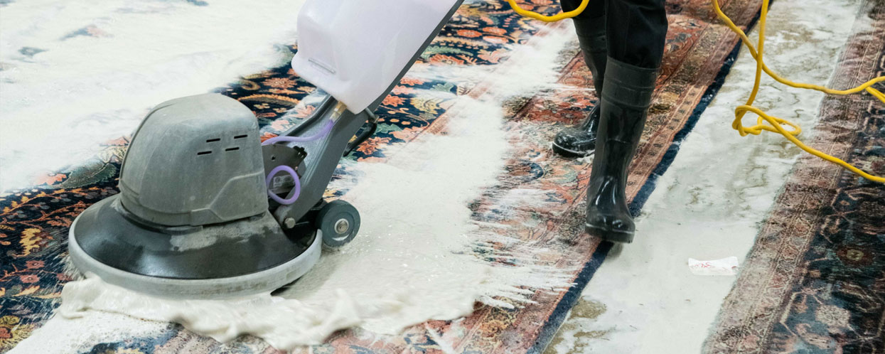 Deep rug cleaning